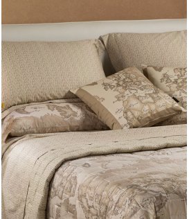 Alviero Martini Prima Classe Copriletto Matrimoniale Raso Geo Classic 1009663