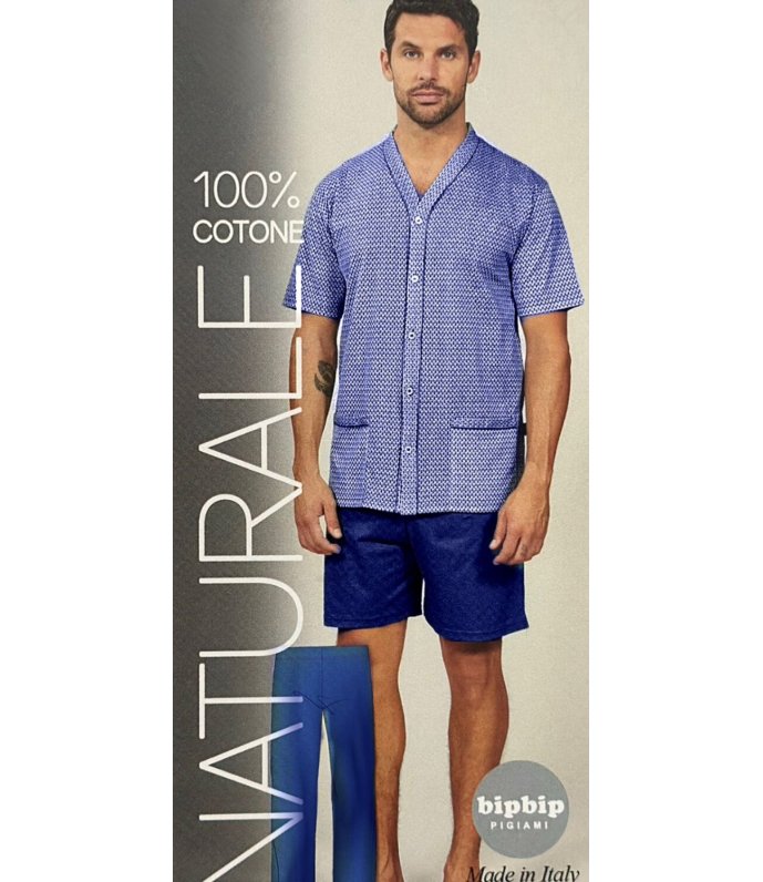 BIP BIP 3743 PIGIAMA UOMO APERTO MM 3 PZ BIP BIP 3743 PIGIAMA UOMO APERTO MM 3 PZ