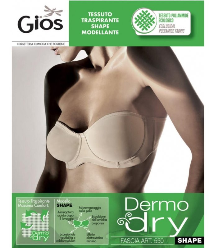 Gios Reggiseno Donna Fascia Poliestere 550C Gios Reggiseno Donna Fascia Poliestere 550C