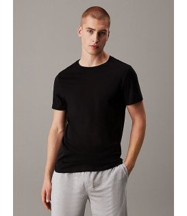 Calvin Klein T-shirt Uomo Mezza Manica Cotone Confezione 3 pezzi LV00NB4051
