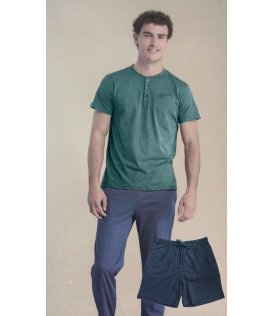 NOI DI NOTTE FC003124 PIGIAMA UOMO MM CA