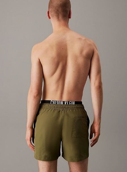 Calvin Klein Costume Uomo con fascia in vita doppia Intense Power KM0KM01093 - Foto 13 di 15