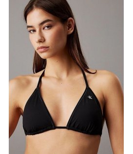 Calvin Klein Costume Triangolo Donna Bikini Parte di Sopra Poliestere KW0KW02343