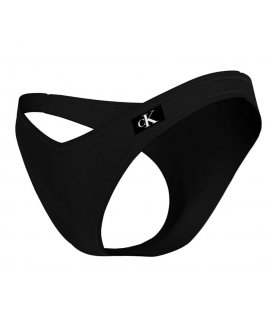 Calvin Klein Costume Donna Parte Bassa Brasiliana Poliestere KW0KW02350 Delta