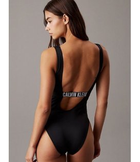 Calvin Klein Costume Donna Intero con Inserti Intense Power KW0KW02746