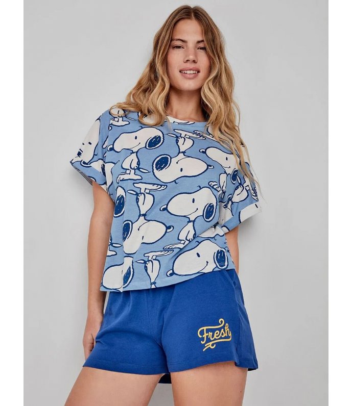 GISELA 2/20282S PEANUTS PIGIAMA DONNA GISELA 2/20282S PEANUTS PIGIAMA DONNA