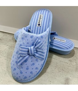 Noi Di Notte Pantofole Donna Ciabatta Fresco Cotone PF3027