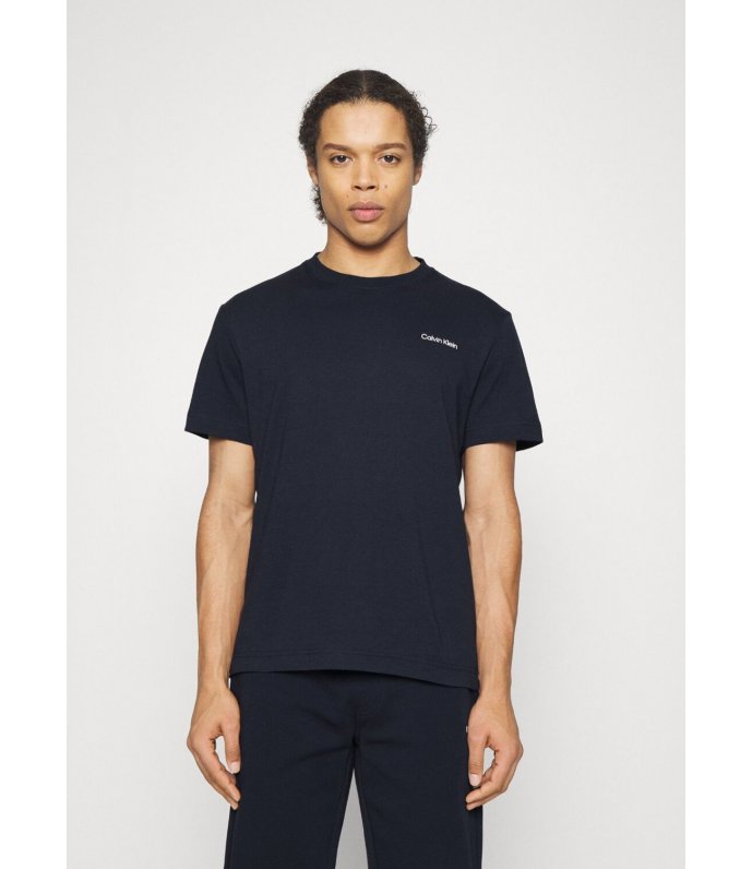 Calvin Klein Maglietta Uomo Mezza Manica Fresco Cotone KM0KM01146 Calvin Klein Maglietta Uomo Mezza Manica Fresco Cotone KM0KM01146