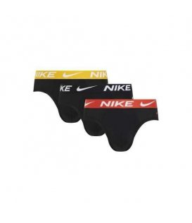 Nike Slip Uomo Slip Microfibra Confezione 3 Pezzi 0000KE1155-PTB