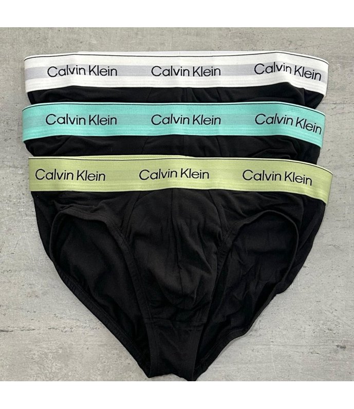 Calvin Klein Slip Uomo Slip in confezione da 3 - Icon Cott Cotone LV00NB4388-VRB Calvin Klein Slip Uomo Slip in confezione da 3 - Icon Cott Cotone LV00NB4388-VRB