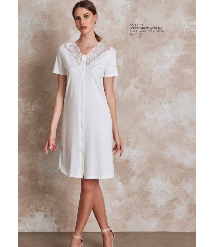 Lunatica Camicia Da Notte Donna Camicia Da Notte Fresco Cotone 5146 Lunatica Camicia Da Notte Donna Camicia Da Notte Fresco Cotone 5146