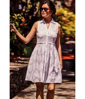 David Abito Donna Spalla Larga Fresco Cotone DB25-013
