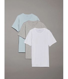 Calvin Klein Maglietta Uomo Mezza Manica Cotone Elasticizzato LV00NB4185
