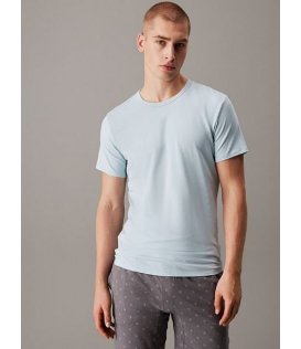 Calvin Klein Maglietta Uomo Mezza Manica Cotone Elasticizzato LV00NB4185