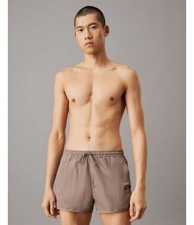 Calvin Klein Costumi Uomo Boxer Pantaloncino Con Zip Poliestere KM0KM01110