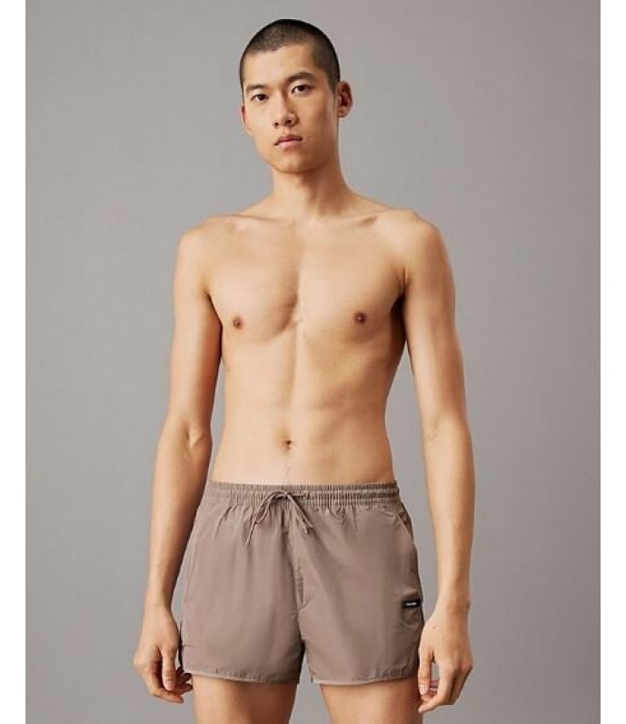 Calvin Klein Costumi Uomo Boxer Pantaloncino Con Zip Poliestere KM0KM01110 Calvin Klein Costumi Uomo Boxer Pantaloncino Con Zip Poliestere KM0KM01110
