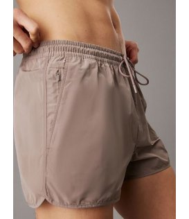 Calvin Klein Costumi Uomo Boxer Pantaloncino Con Zip Poliestere KM0KM01110