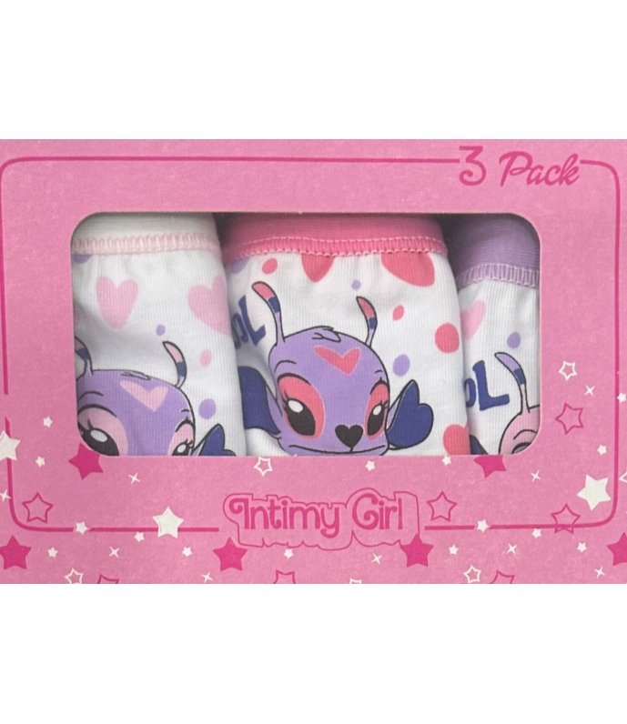 Intimy Slip Bimba Bambina Confezione 3 Pezzi Vita Media Fresco Cotone B667 Intimy Slip Bimba Bambina Confezione 3 Pezzi Vita Media Fresco Cotone B667