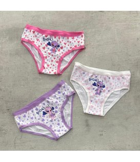 Intimy Slip Bimba Bambina Confezione 3 Pezzi Vita Media Fresco Cotone B667